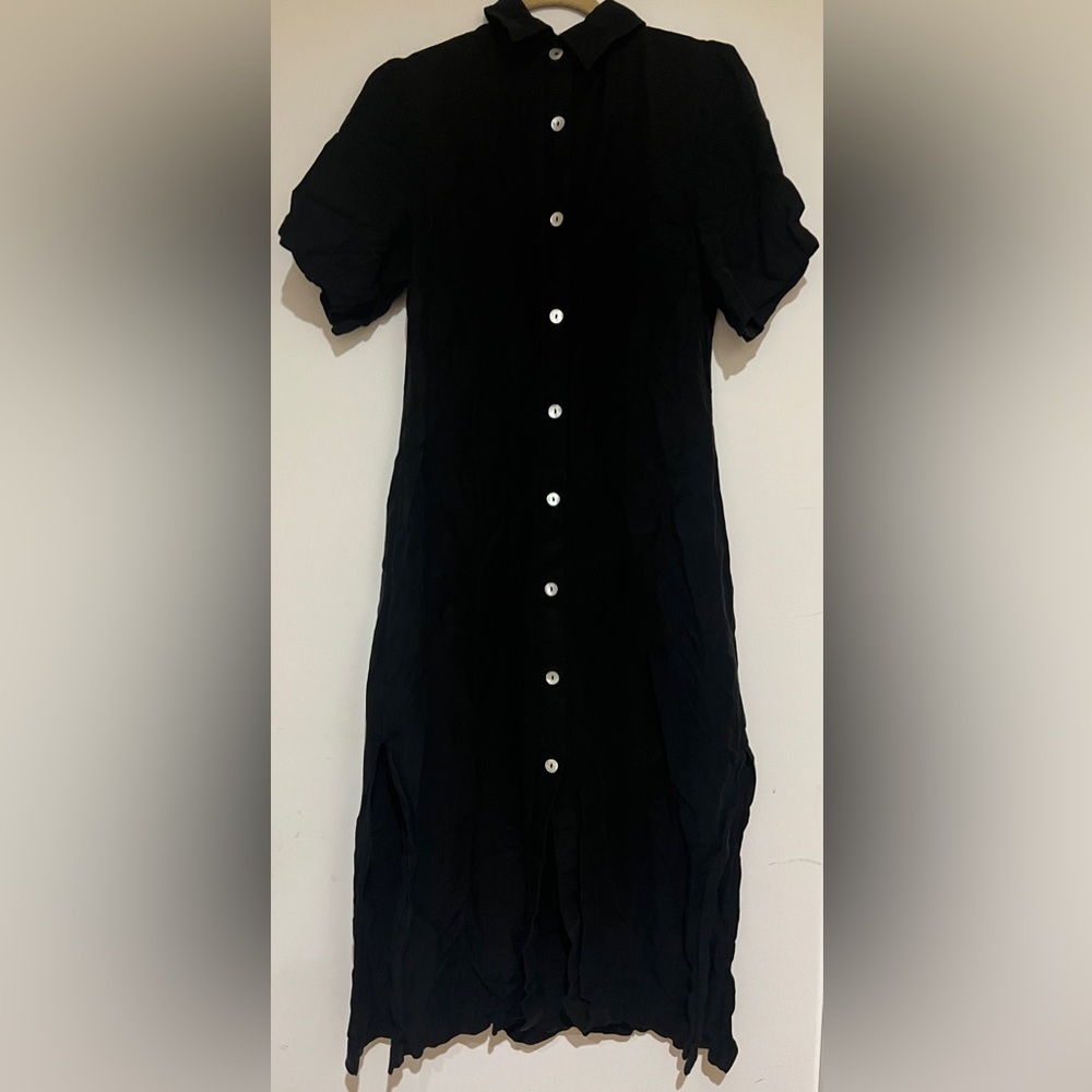 & Other Stories Black Dress